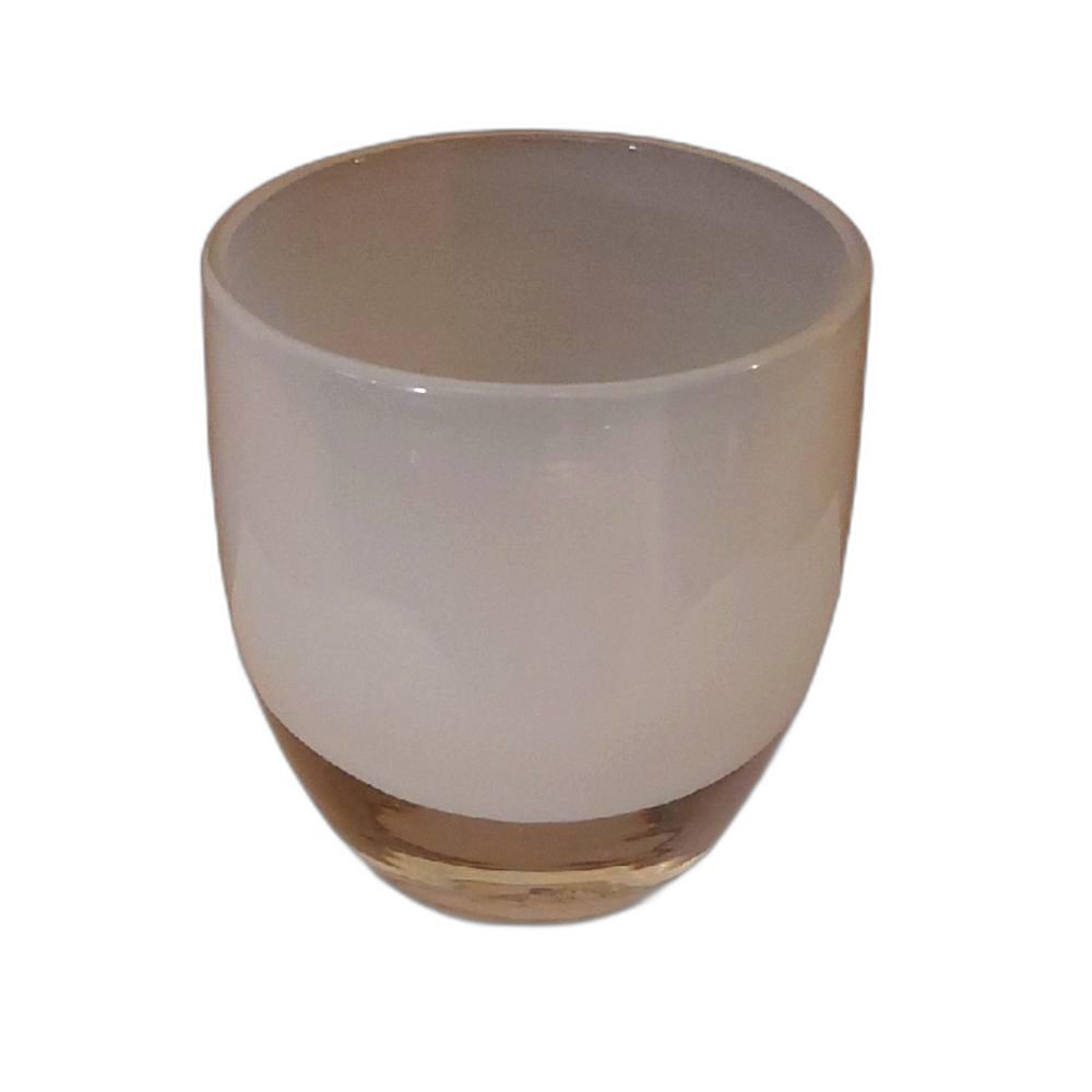Glassybaby White Frost Votive Candle Holder